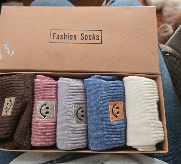 5-Pack  Ribbed Socks - Picture 2 of 5